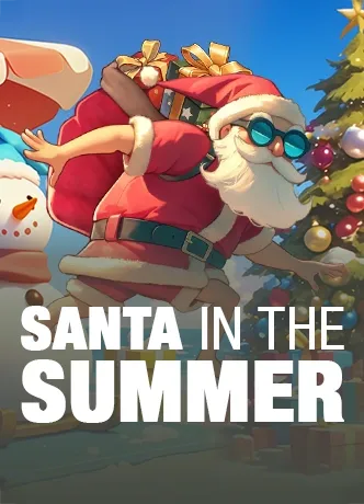 Santa in the Summer