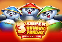 3 Super Hungry Pandas: Hold and Win