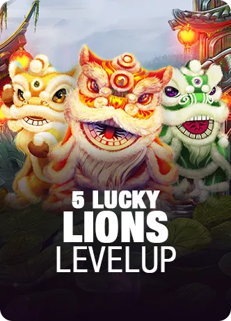5 Lucky Lions Level UP