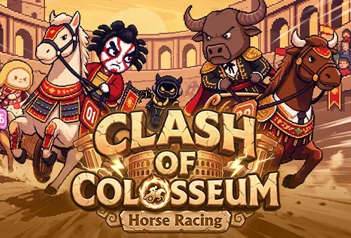 CLASH OF COLOSSEUM: HORSE RACING