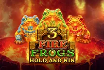 3 Fire Frogs: Hold & Win