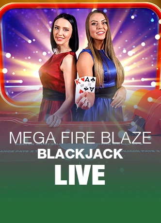 Mega Fire Blaze Blackjack Live