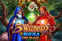 Mega Fire Blaze: 3 Wizards