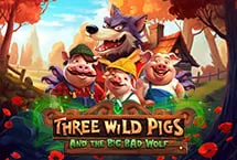 Three Wild Pigs and The Big Bad Wolf