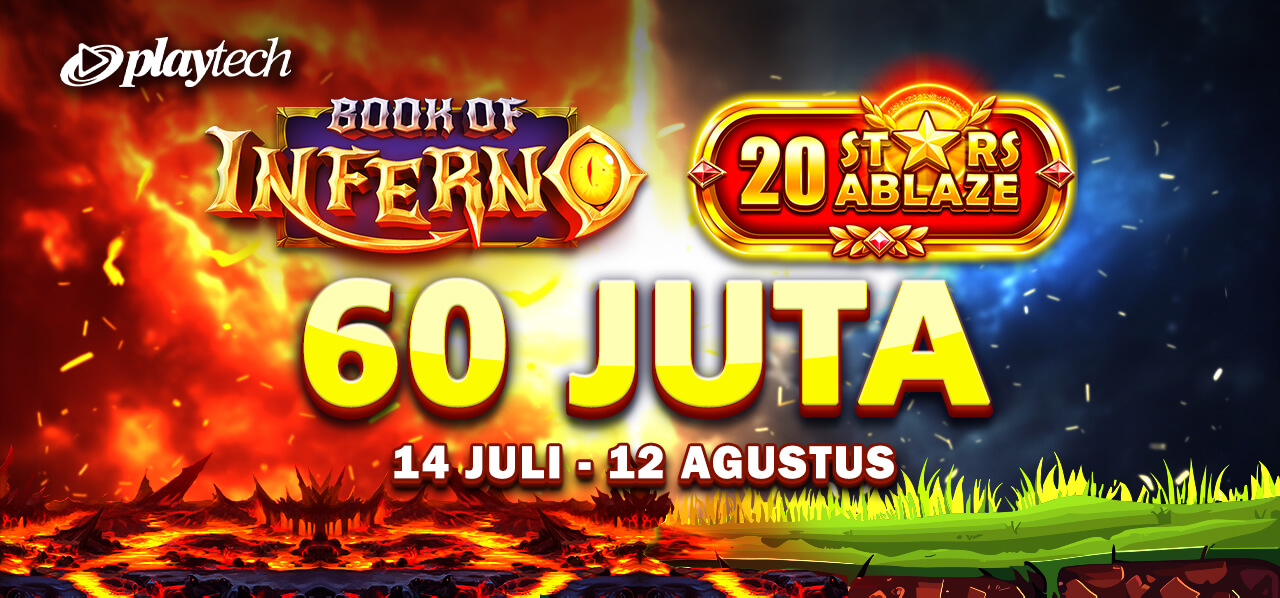 20 Stars Ablaze & Book of Inferno Cashdrop