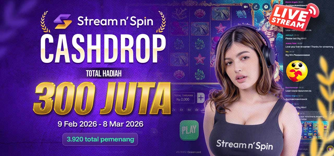 STREAM N’ SPIN CASHDROP