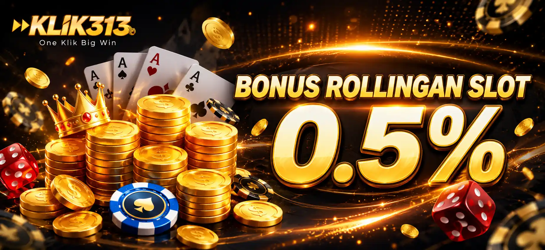 Cashback Slot Up to 5%