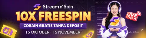 SNS - Dapatkan 10x Freespin