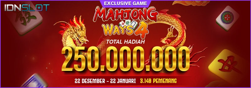 Mahjong Ways 4 Berhadiah 250 Juta