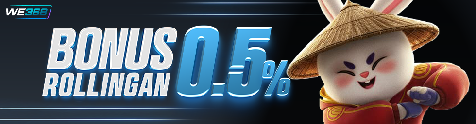 BONUS ROLINGAN SLOT 0.5%