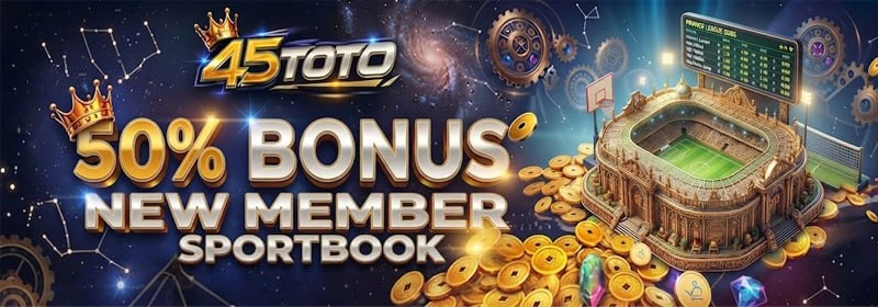 BONUS NEW MEMBER SPORTSBOOK 50%
