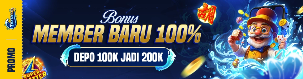 BONUS NEW MEMBER 100%