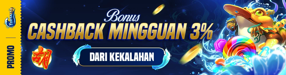 BONUS CASHBACK 3%