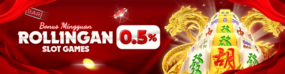 BONUS ROLLINGAN SLOT 0.5%