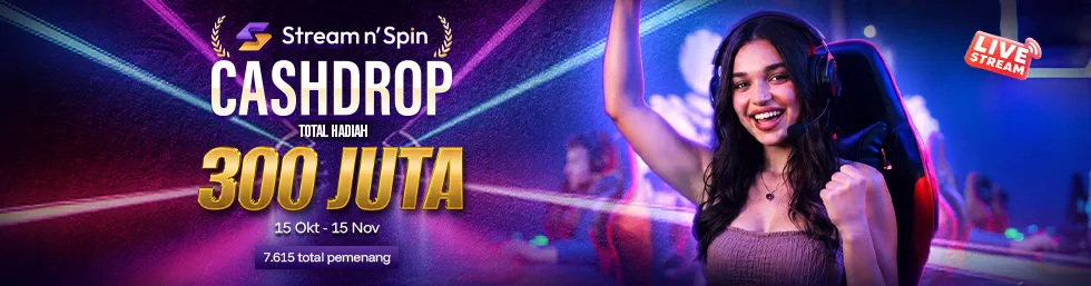 STREAM N’ SPIN CASHDROP