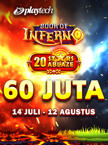 20 Stars Ablaze & Book of Inferno Cashdrop