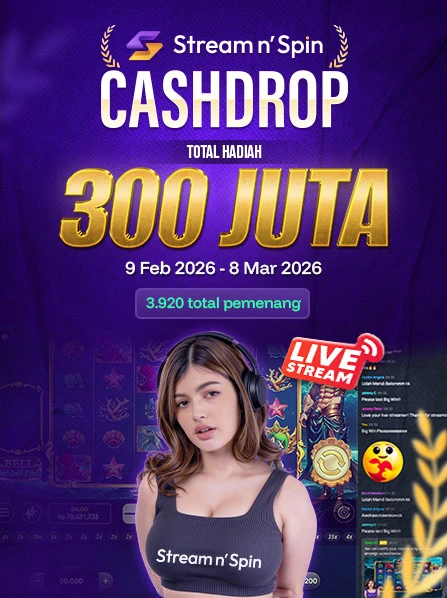 STREAM N’ SPIN CASHDROP