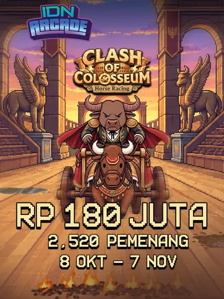 Clash Of Colosseum Horse Racing Bonus Harian